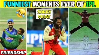 Top 8 Funniest Moments Of IPL Ever | IPL Funny Videos | Kohli, Warner, Pant, Chahal