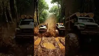 Twin Beasts of the Misty Jungle