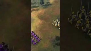 10 rus knights vs 10 French knights (with all imperial upgrades) #aoe4