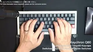 Drop Holy Panda X 打鍵音レビュー（Keychron Q60)