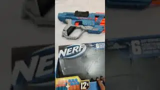 Unboxing Nerf Elite 2.0 Commander RD. 6 12X Bullets