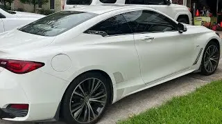 How to tint a frameless window (Infinity Q60)