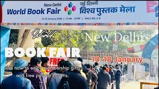 World book fair || 2026 world book fair in Delhi India pargati medan 