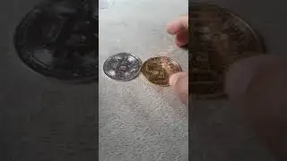 BITCOIN MOEDA F&Iacute;SICA #shorts