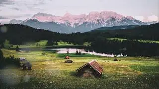 Morning Farm Ambience   Early Morning Village Sounds Nature Sounds   Cosy Ambience