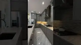 Grey kitchen cabinets