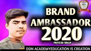 IMPORTANT LIST BRAND AMBASSADOR 2020 | #DDNACADEMY|