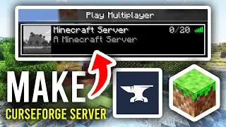 How To Make CurseForge Minecraft Server - Step By Step