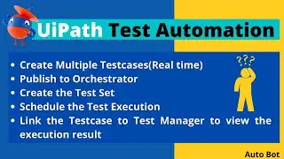UiPath &mdash; Как запланировать выполнение теста? | Расписание тестов | Менеджер тестов | Тестовые наб...