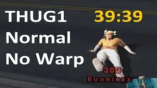 THUG1 Any% Normal No Warp in 39:39 [Former WR]