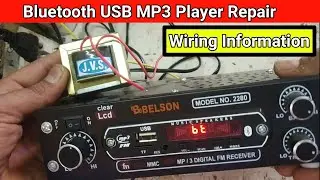 How To Repair USB MP3 Player At Home | Bluetooth USB Player Repairing |