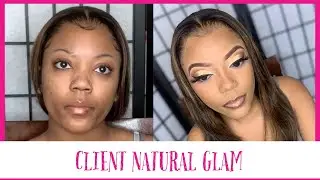 WATCH ME WORK : Client Natural Glam | not a tutorial 💋
