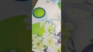 3D Wallpaper Printing Machine#walldecor #wallpaper #wallpaperinstallation #WallpaperPrintingMachine