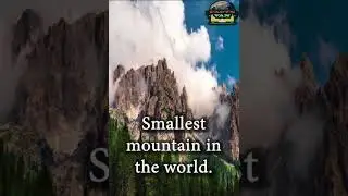 Smallest mountain in world ll #smallesmountain  #SHORTS
