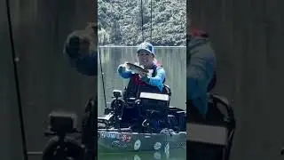 Brenda gets it done on IVR! #kayakfishing #bassfishing #fishing #sportfishing #shorts #short #video