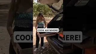 Ultimate DIY SUV Camper Build! Custom Stove Drawer and Kitchen Setup