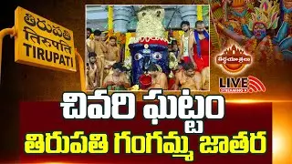 🔴 Tirupati Gangamma Jatara 2025 LIVE : తాతయ్య గుంట గంగమ్మ జాతర | #GangammaJathara #Teerthayatralu