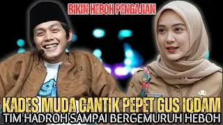 Gus Iqdam Terbaru - Kades muda cantik pepet Gus Iqdam|| Tim Hadroh sampai bergemuruh heboh