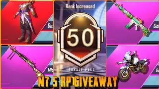 M7 ROYALE PASS MAXED PUBG MOBILE |NEW ROYAL PASS | M7 ROYAL PASS MAXOUT| RP GIVEAWAY | #pubg #bgmi