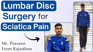 Endoscopic Lumbar Disc Surgery for Sciatica Pain | Slip Disc | Lumbar disc prolapse operation. 