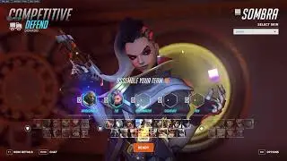 Overwatch 2 Rank 1 DPS Pro EQO Tryhard & Top Ranked Sombra Gameplay