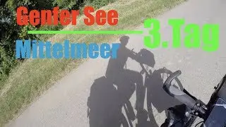 Radreise - Vom Genfer See ans Mittelmeer - 3.Tag - Radfahren in Lyon - top und flop
