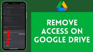 How to Remove Access on Google Drive (2024) | Google Drive Tutorial