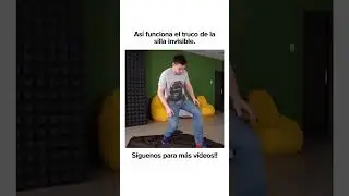 Explicaci&oacute;n truco silla invisible!! #magia #truco #trucos #sillaligera #geoadictos