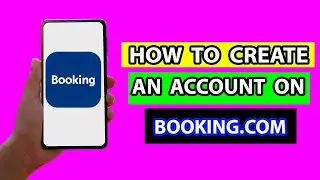 How to create an account on booking.com