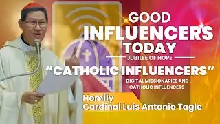 CARDINAL CHITO TAGLE HOMILY 😍🥰 DIGITAL MISSIONARIES CATHOLIC INFLUENCERS 🤗CREDITS TO VATICAN NEWS ❤️