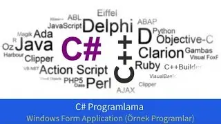 C# Programlama (Windows Form Application - Örnek Programlar)