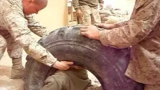 Bored Marines in Iraq