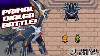 DEFEATING PRIMAL DIALGA WITH NO REVIVER SEEDS - Twitch Highlight