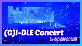 (G)I-DLE Concert in Rosemont! [Fancam Clips] 💛