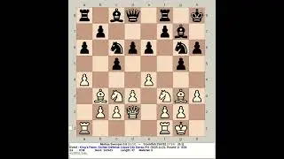 Mishas Swooper 0.6 vs Stockfish 250702 | King's Pawn: Sicilian Defense #chess