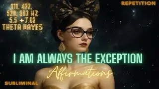 I Am Always the Exception | Spoken + Subliminal | Nothing Restricts Me | Limitless Reality