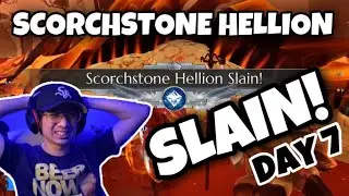 DAUNTLESS Gameplay | Scorchstone Hellion Slain | Day 7