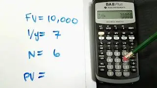 Present Value with Business Calculator