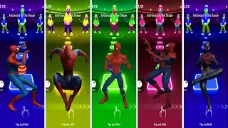 Multiverse Spider Dance Battle 🕷️🔥 Funny Superhero Remix