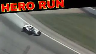 1984 Indianapolis 500 - Johnny Rutherford Qualifies in a Cloud of Smoke