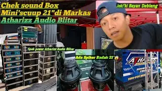 Chek sound pakai box mini'scuup spiker 21
