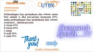Belajar Yuk- Soal dan Pembahasan Tes Potensi Skolastik - SNBT - UTBK SBMPTN -Penalaran & Kuantitatif