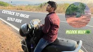 Cuttack to Angul solo ride on a 110cc scooty 🙁😨.