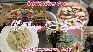 Christmas Celebration at Iconic Flurys|১০০০ টাকার Pasta 😮Trying Marshmallow Soup!এটা কেমন খাওয়ার