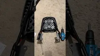 Instalando base ba&uacute; GIVI no suporte GIVI para Yamaha YS250 Fazer 2011 SR363 T33Nbr Monoblock