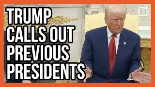 President Trump: Previous Presidents Put America Last and 