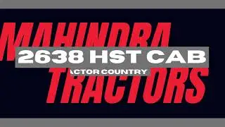 Mahindra 2638 HST Cab Tractor