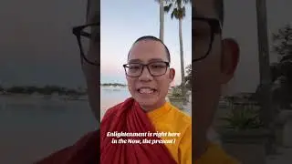 enlightenment is right here and right now!