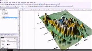 Toturial Get Elevation From ARCGis to Show 3D View in Surfer13