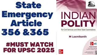 State Emergency Explained | Article 356 & 365 | UPSC Polity